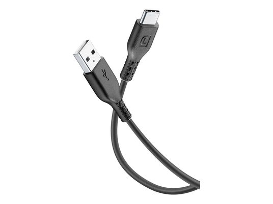 CELLULAR LINE Power Cable - Cavo da USB-A a USB-C (Nero)