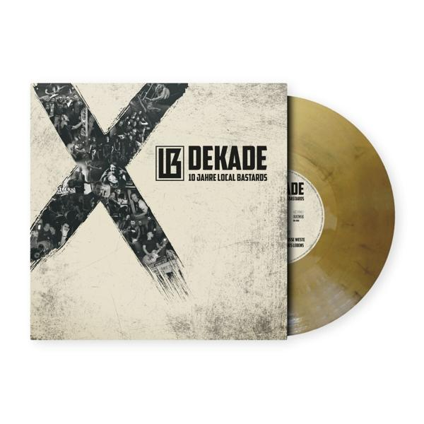 Local Bastards - Dekade (Ltd. gold/black marbled Vinyl)  - (Vinyl)
