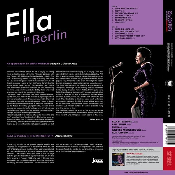 Ella Fitzgerald - Ella in Berlin  - (Vinyl)