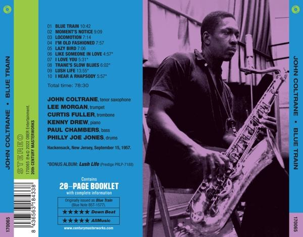John Coltrane - Blue Train/Lush Life  - (CD)