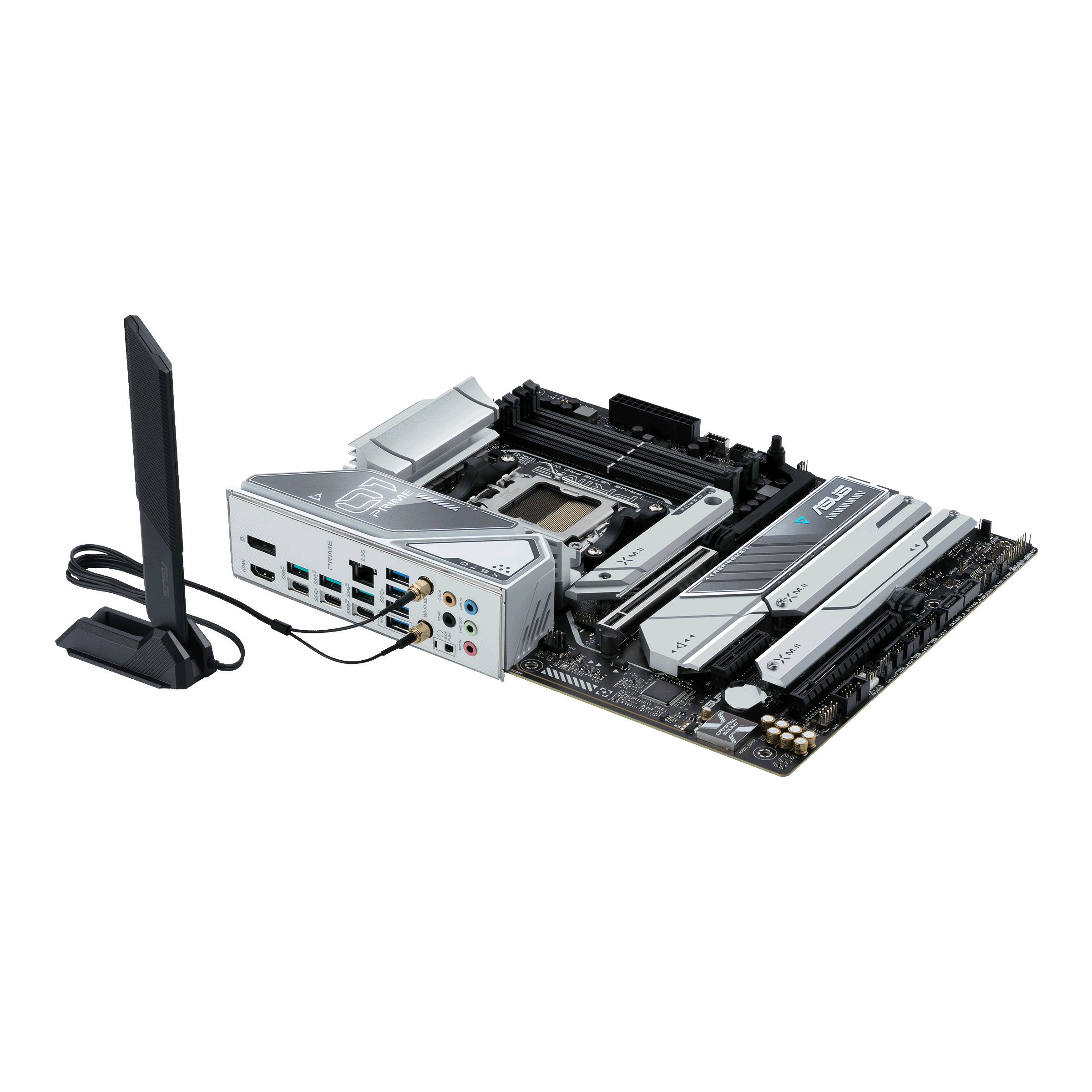 ASUS Prime X670E-PRO WIFI Mainboard Schwarz