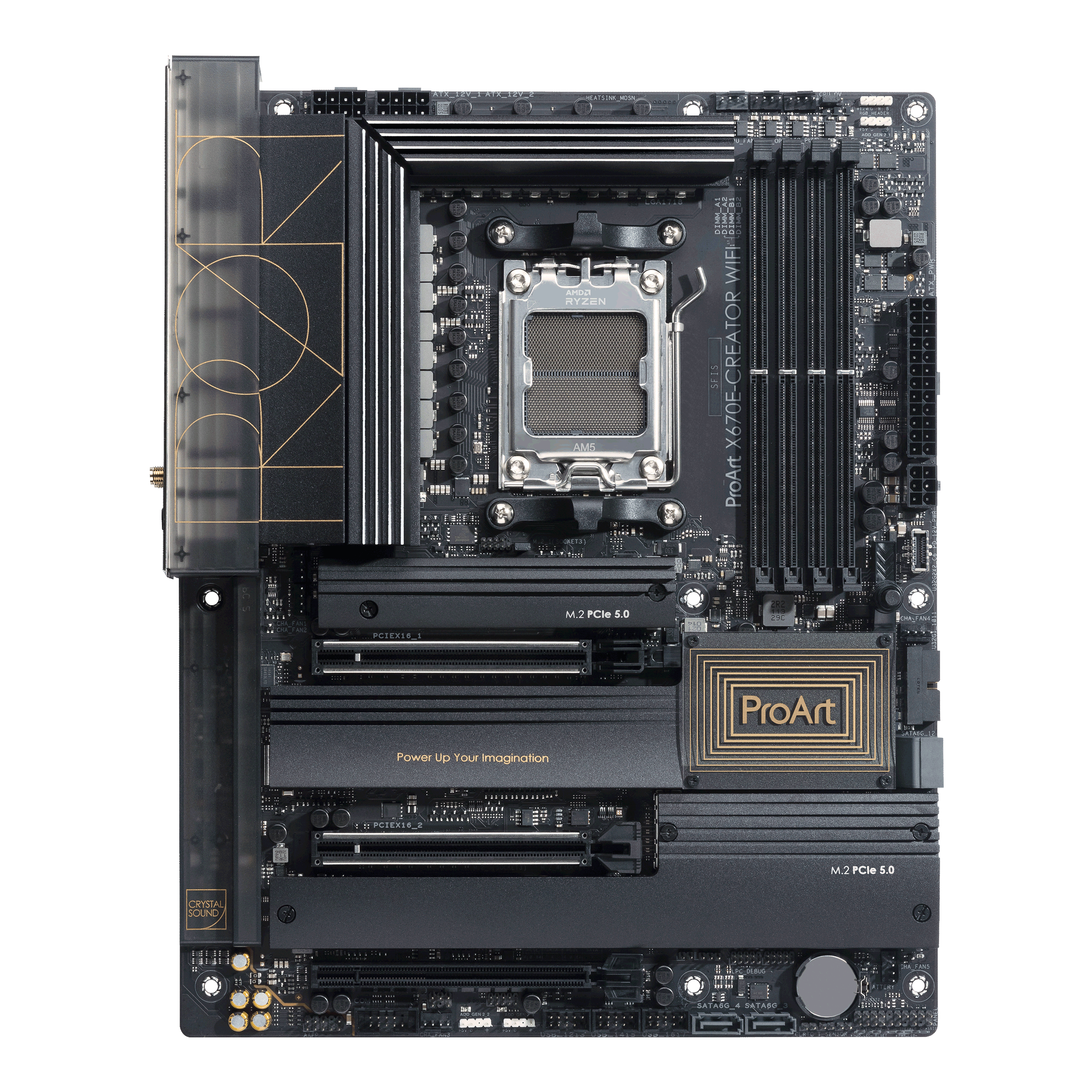 ASUS ProArt X670E-Creator WIFI Mainboard Schwarz