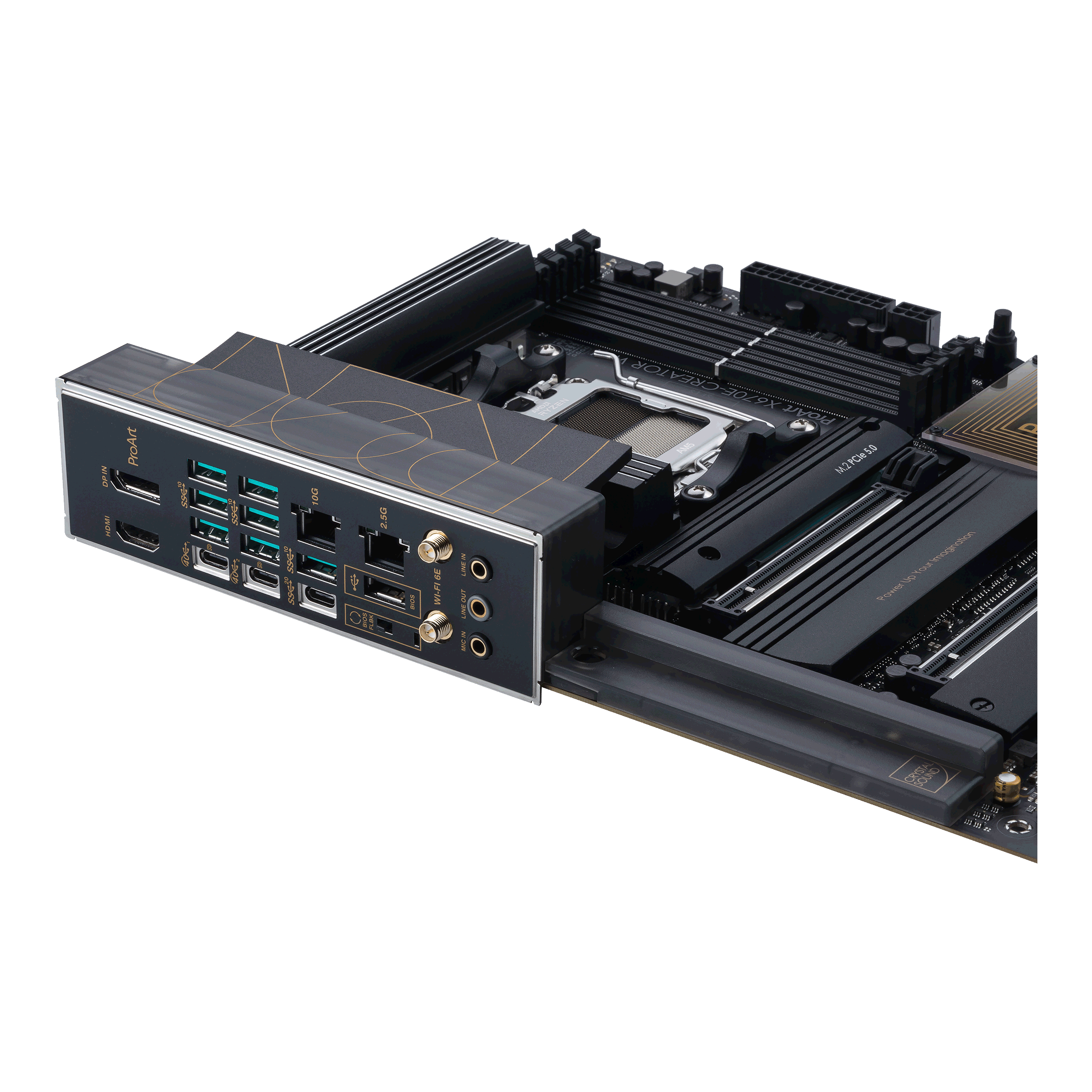 ASUS ProArt X670E-Creator WIFI Mainboard Schwarz
