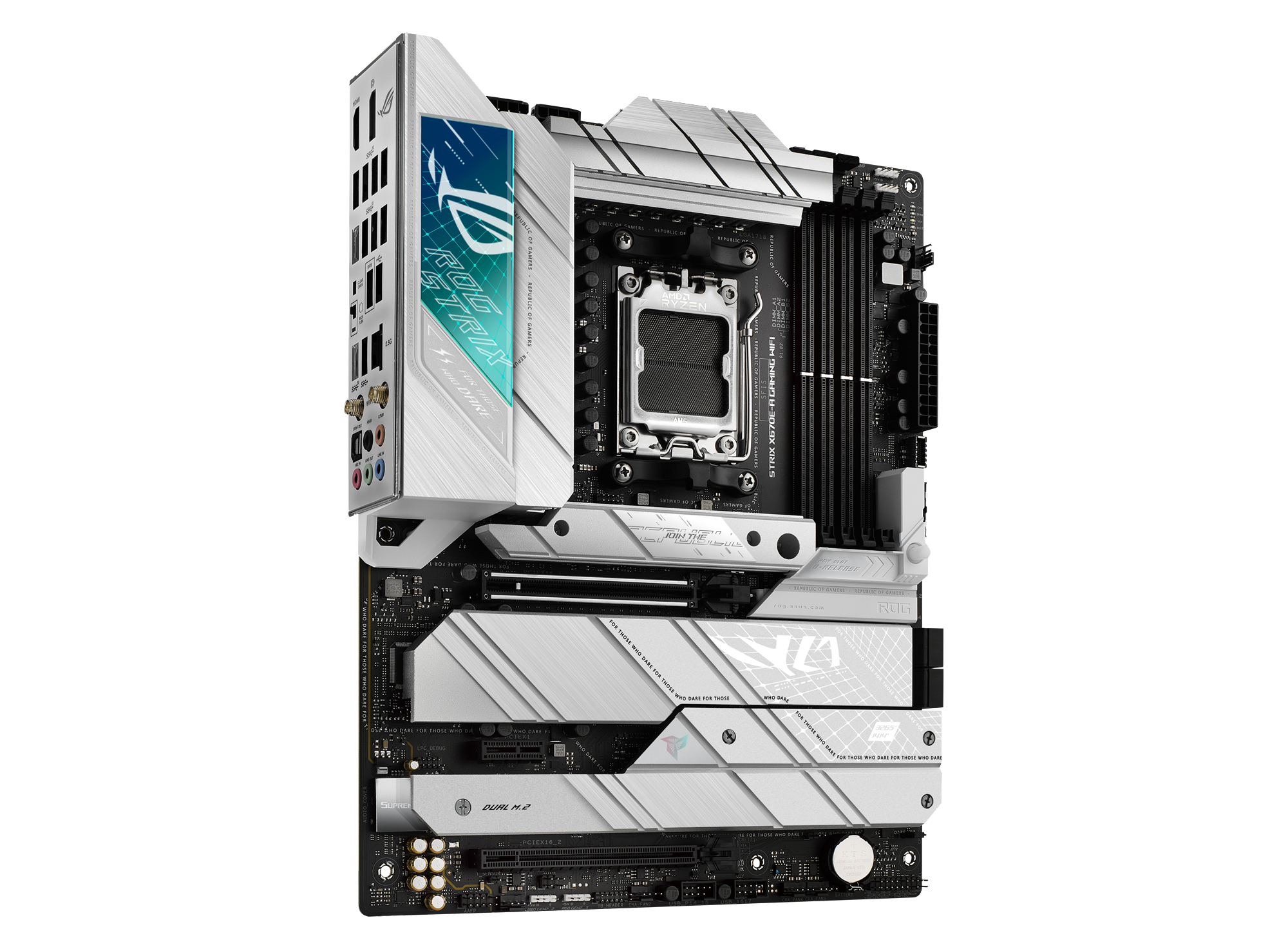 ASUS ROG Strix X670E-A Gaming WIFI Mainboard Schwarz
