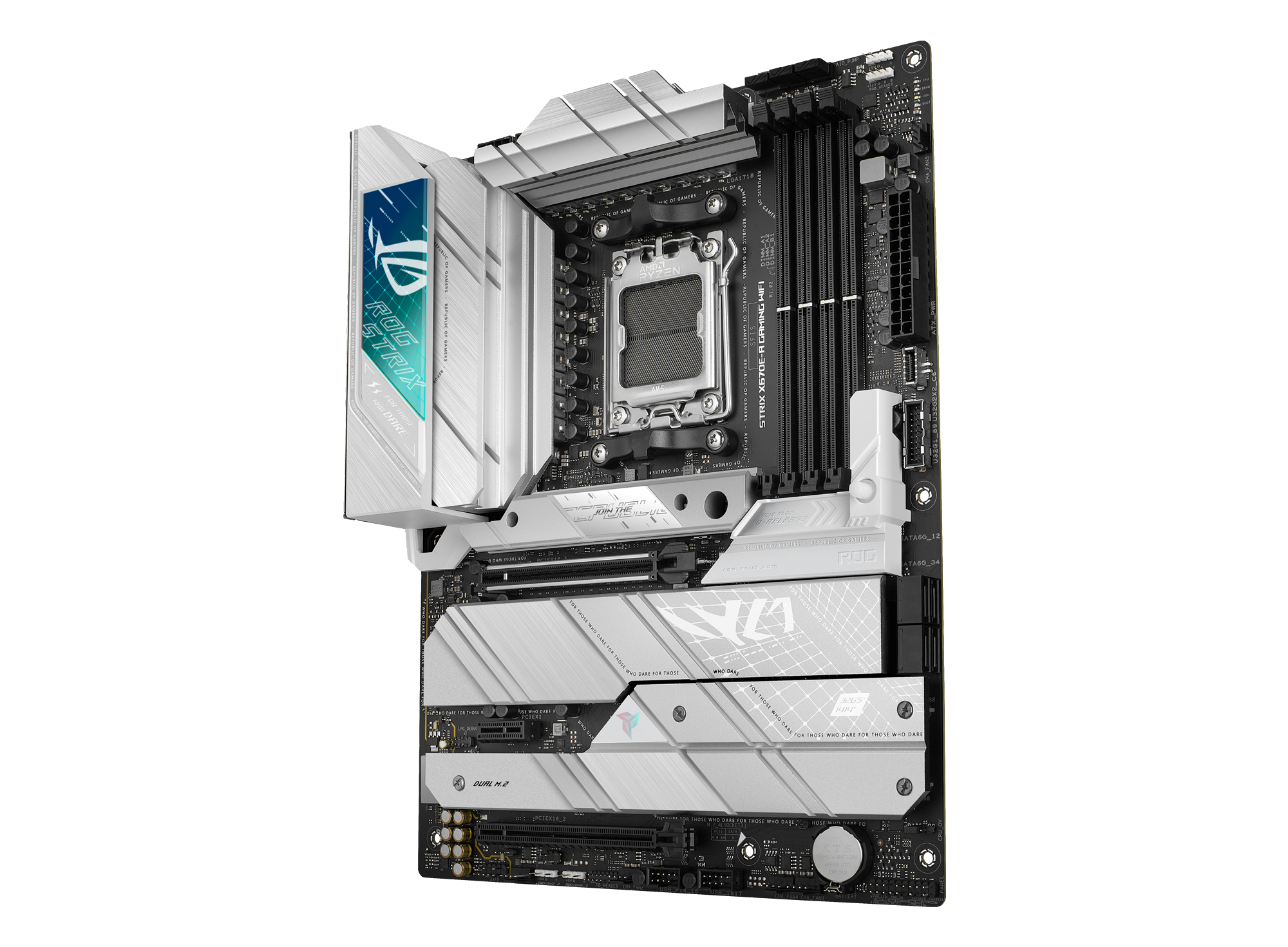 ASUS ROG Strix X670E-A Gaming WIFI Mainboard Schwarz