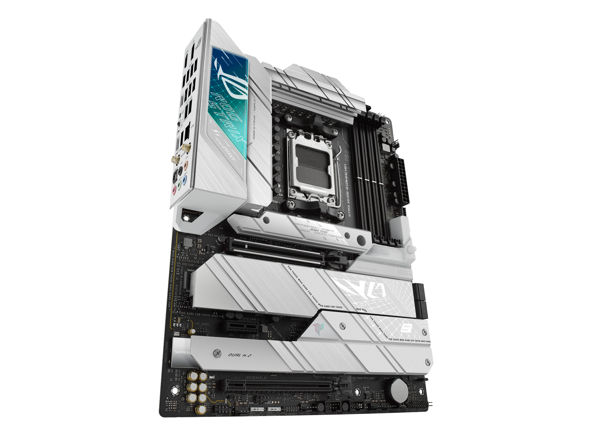 ASUS ROG Strix X670E-A Gaming WIFI Mainboard Schwarz
