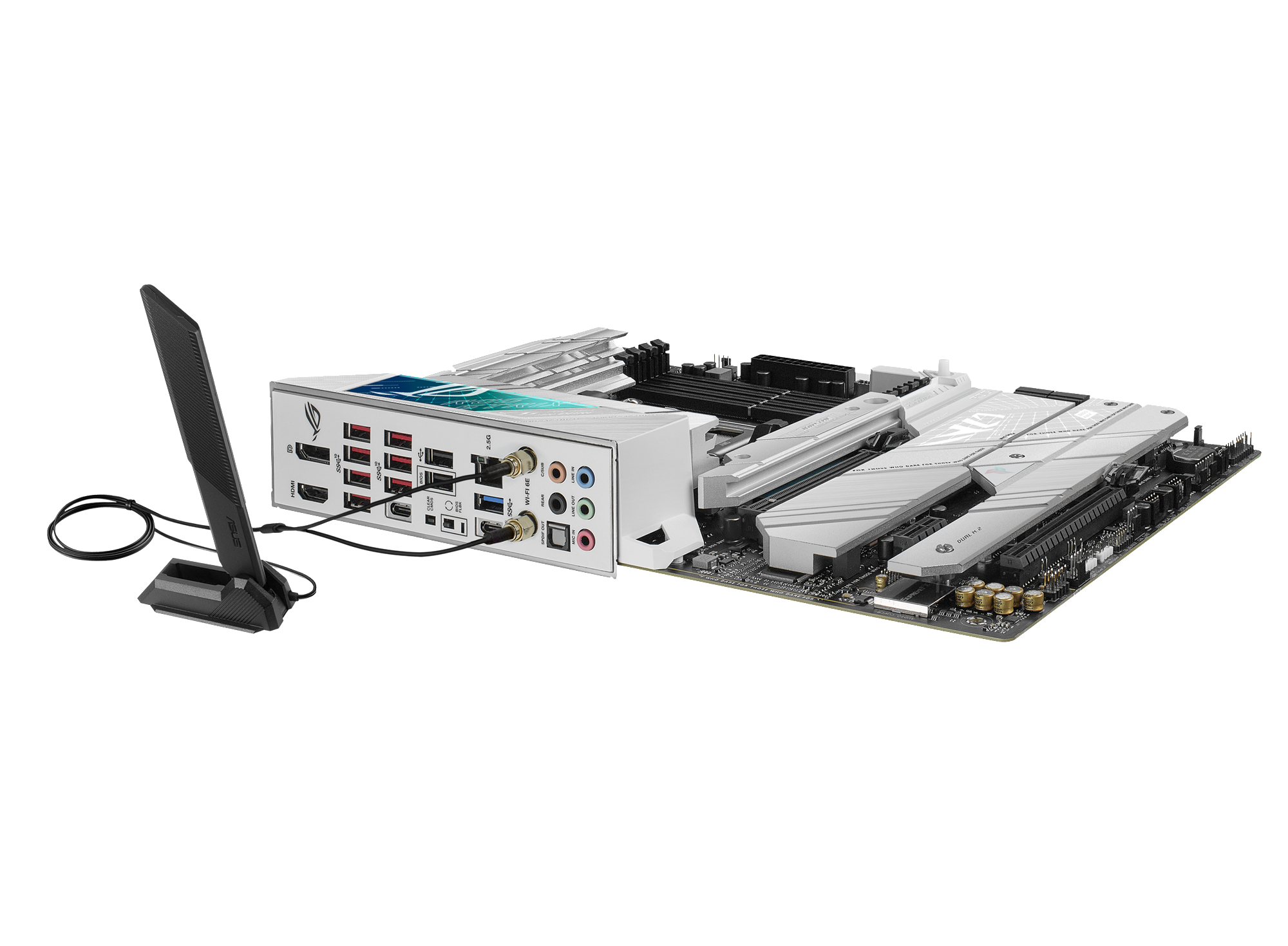 ASUS ROG Strix X670E-A Gaming WIFI Mainboard Schwarz