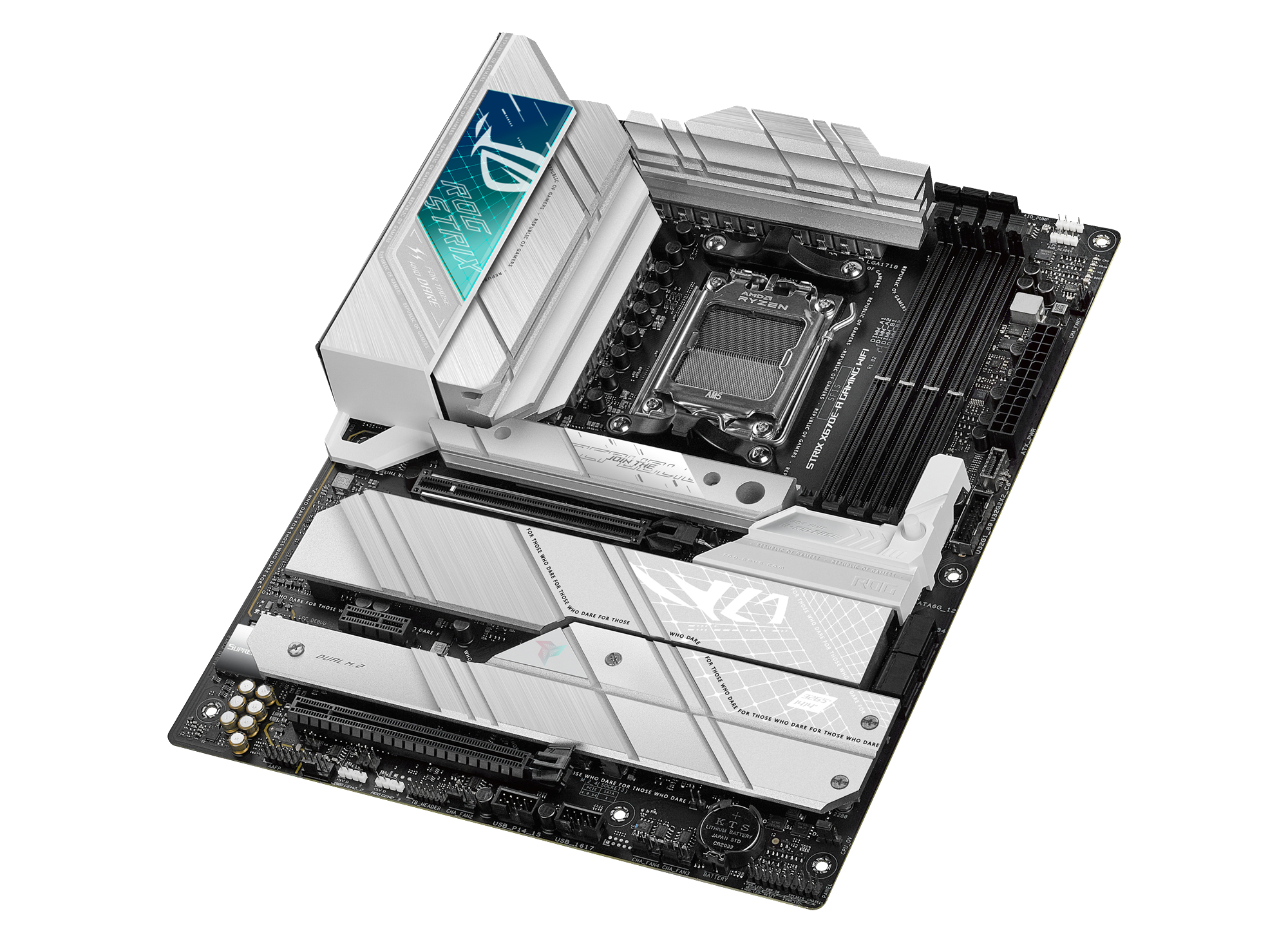 ASUS ROG Strix X670E-A Gaming WIFI Mainboard Schwarz