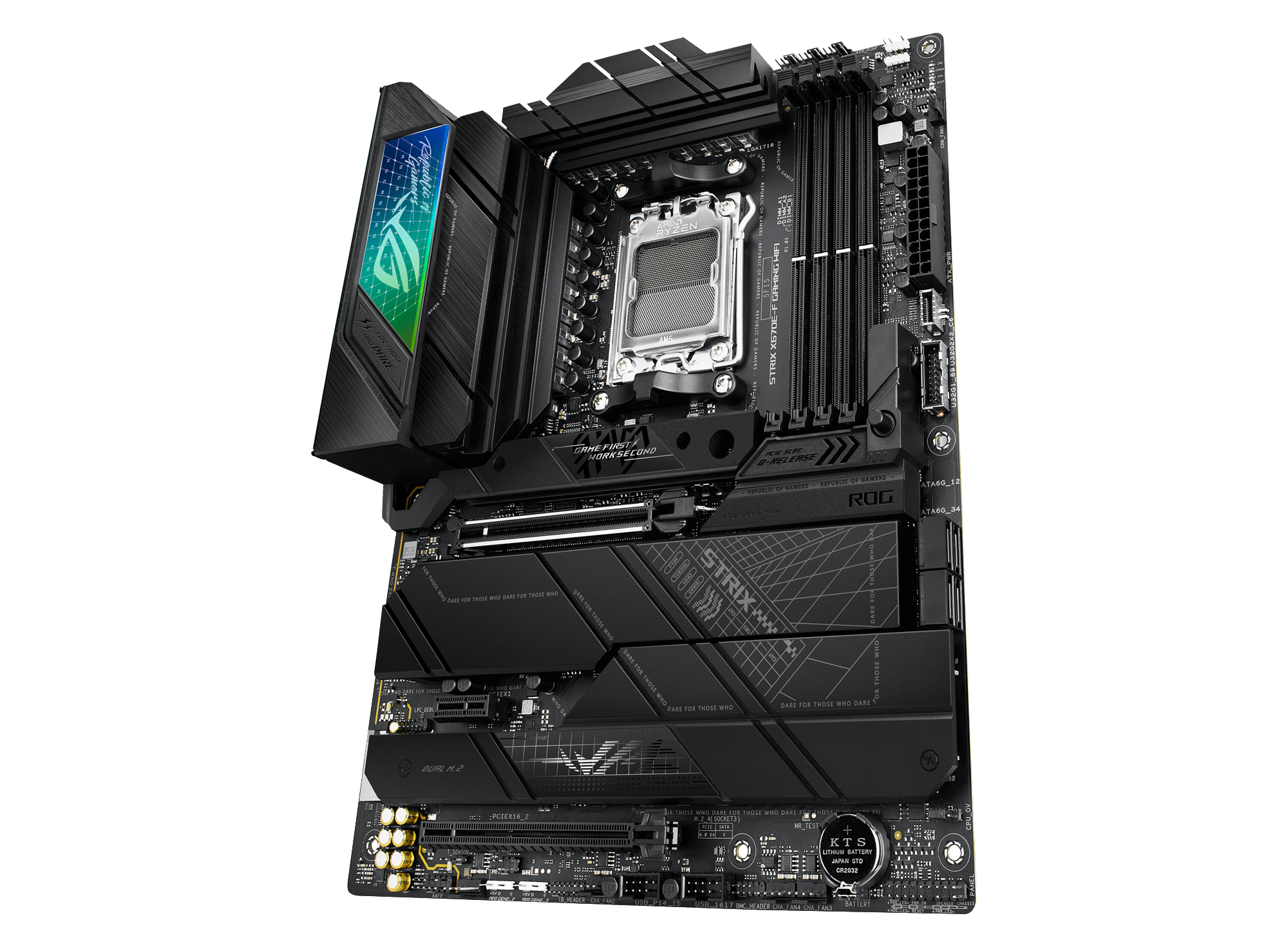 ASUS ROG Strix X670E-F Gaming WIFI Mainboard Schwarz