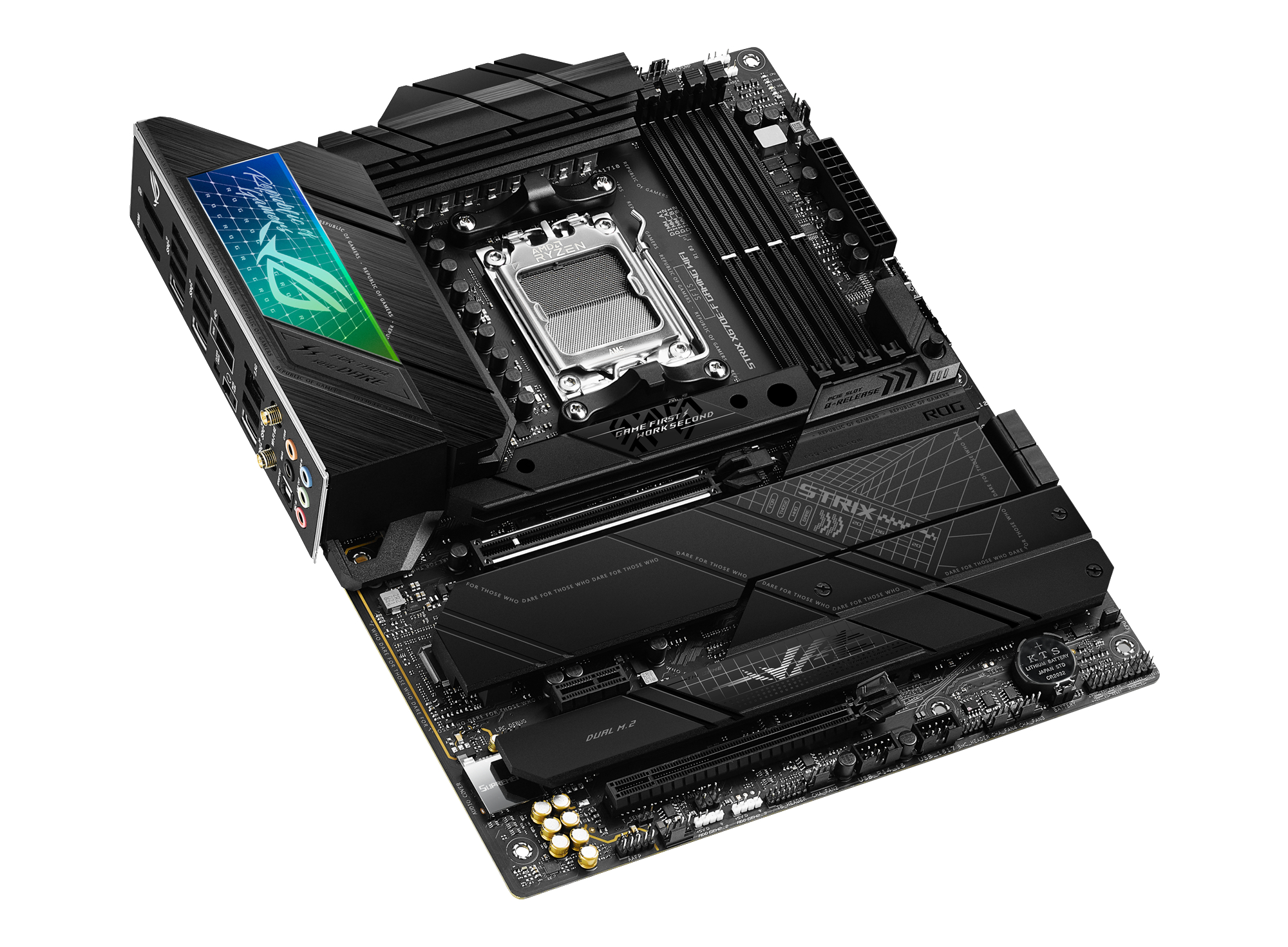ASUS ROG Strix X670E-F Gaming WIFI Mainboard Schwarz