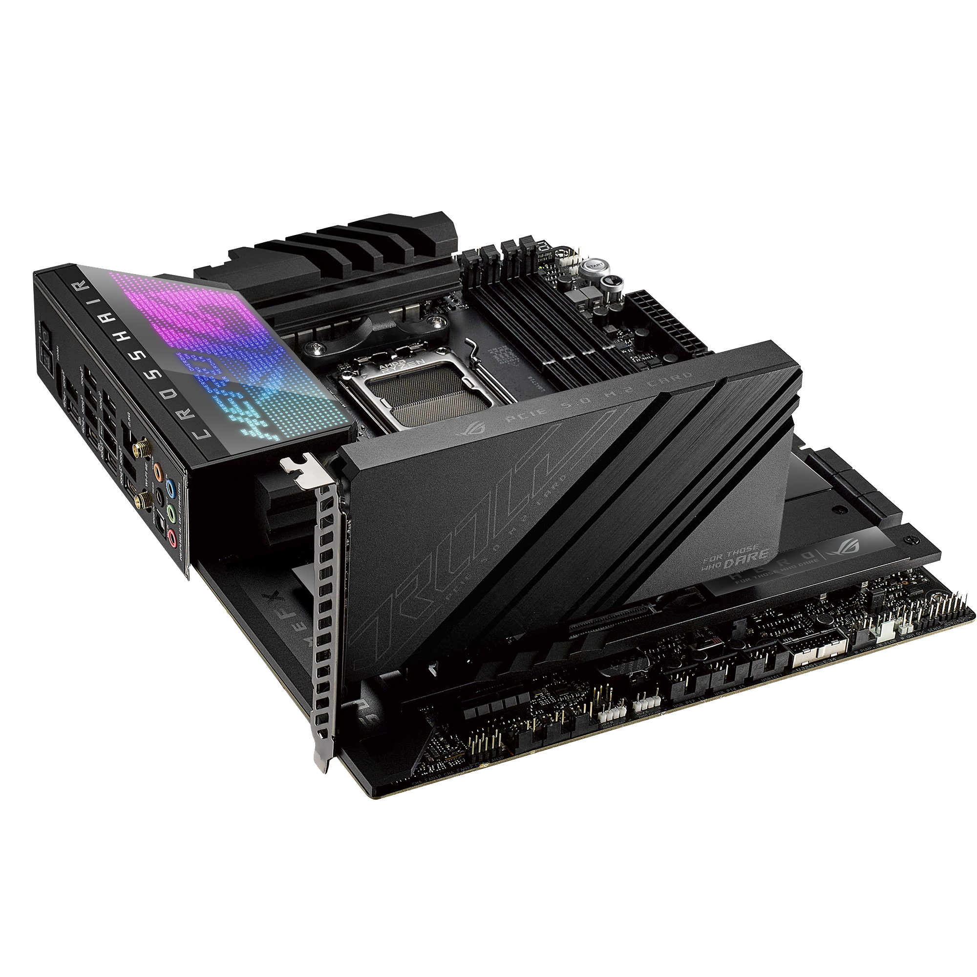 ASUS ROG Crosshair X670E Hero Mainboard Schwarz