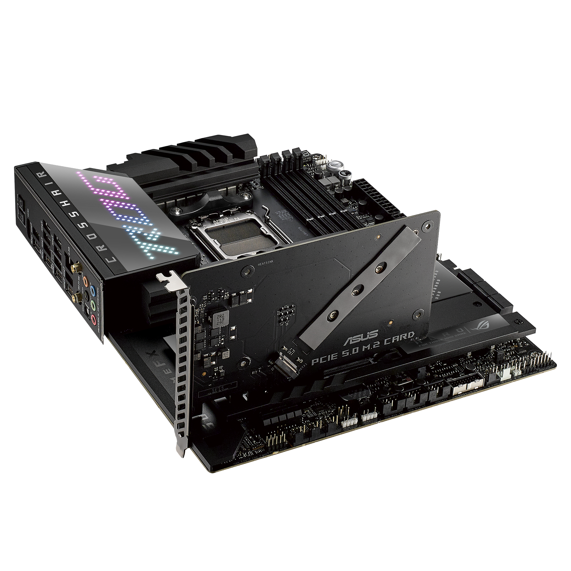 ASUS ROG Crosshair X670E Hero Mainboard Schwarz