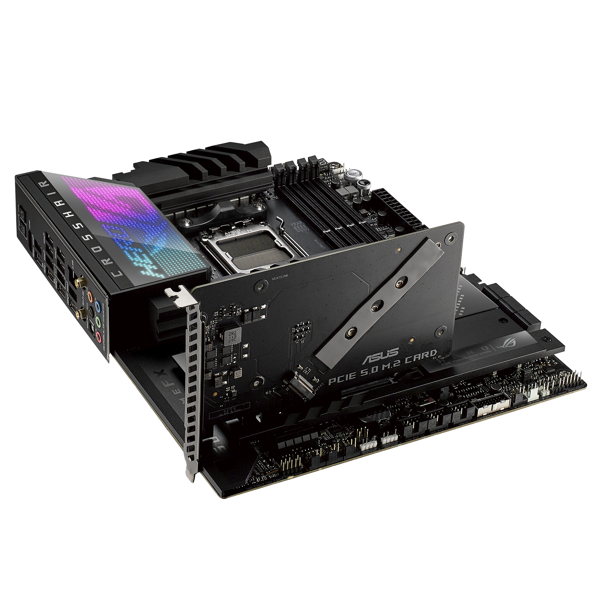 ASUS ROG Crosshair X670E Hero Mainboard Schwarz