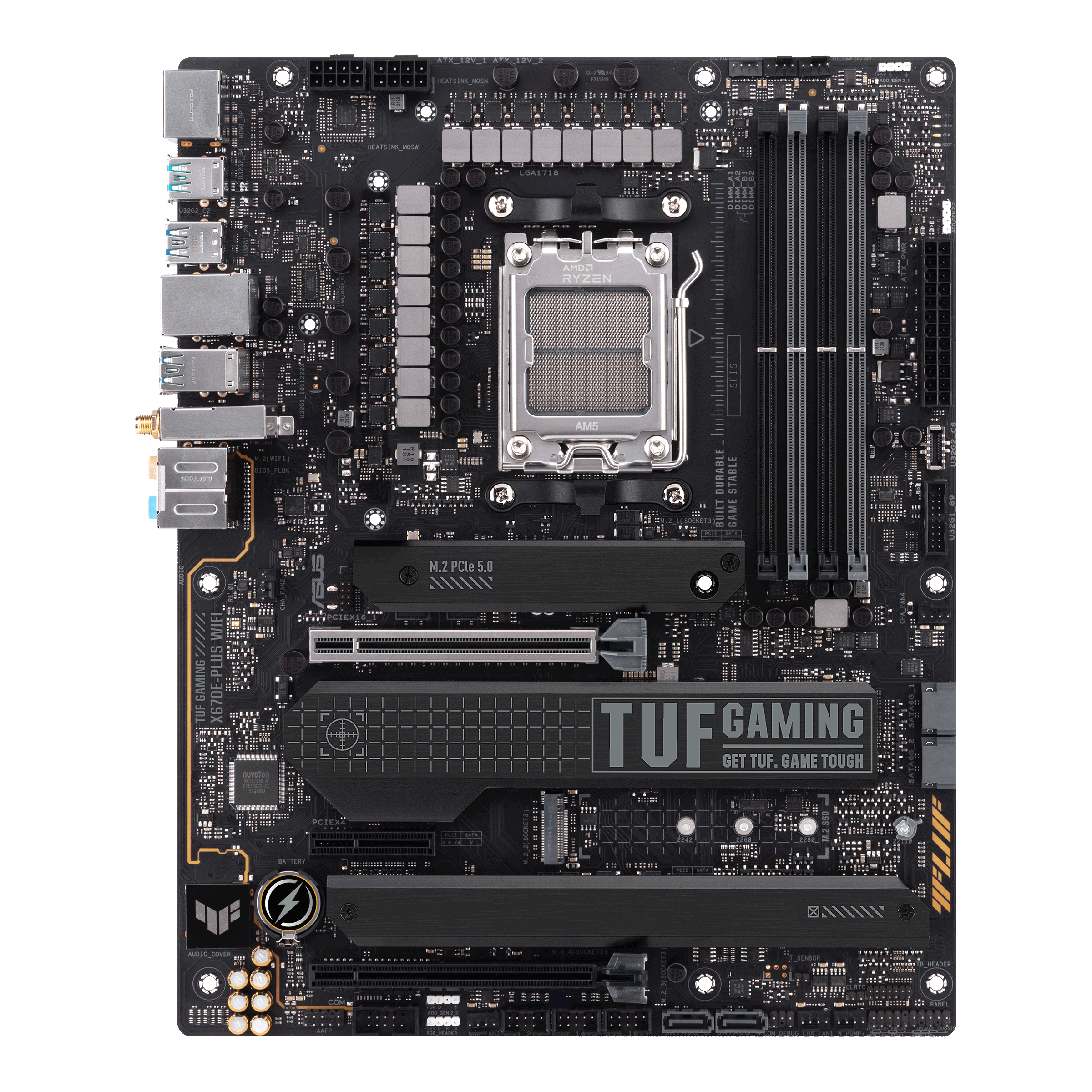 ASUS TUF Gaming X670E-Plus WIFI Mainboard Schwarz