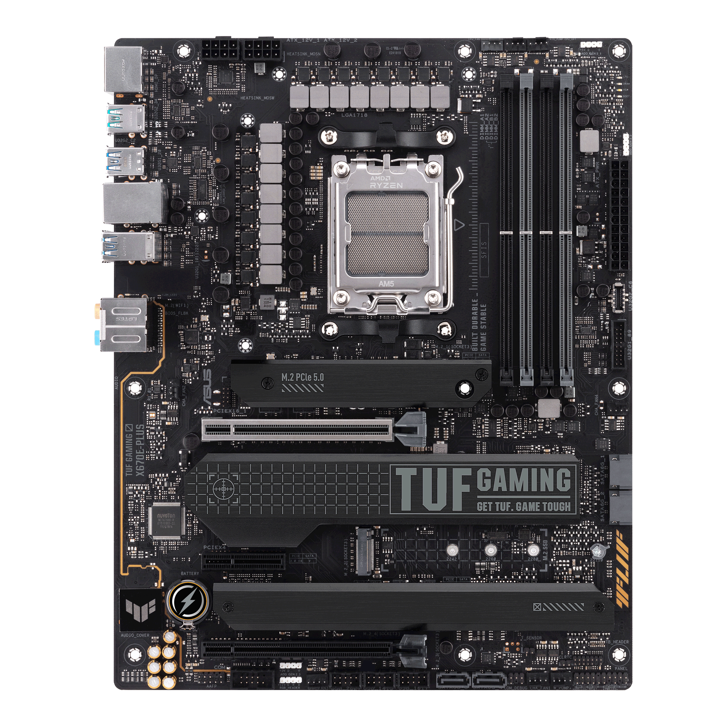 ASUS TUF Gaming X670E-PLUS  Mainboard Schwarz