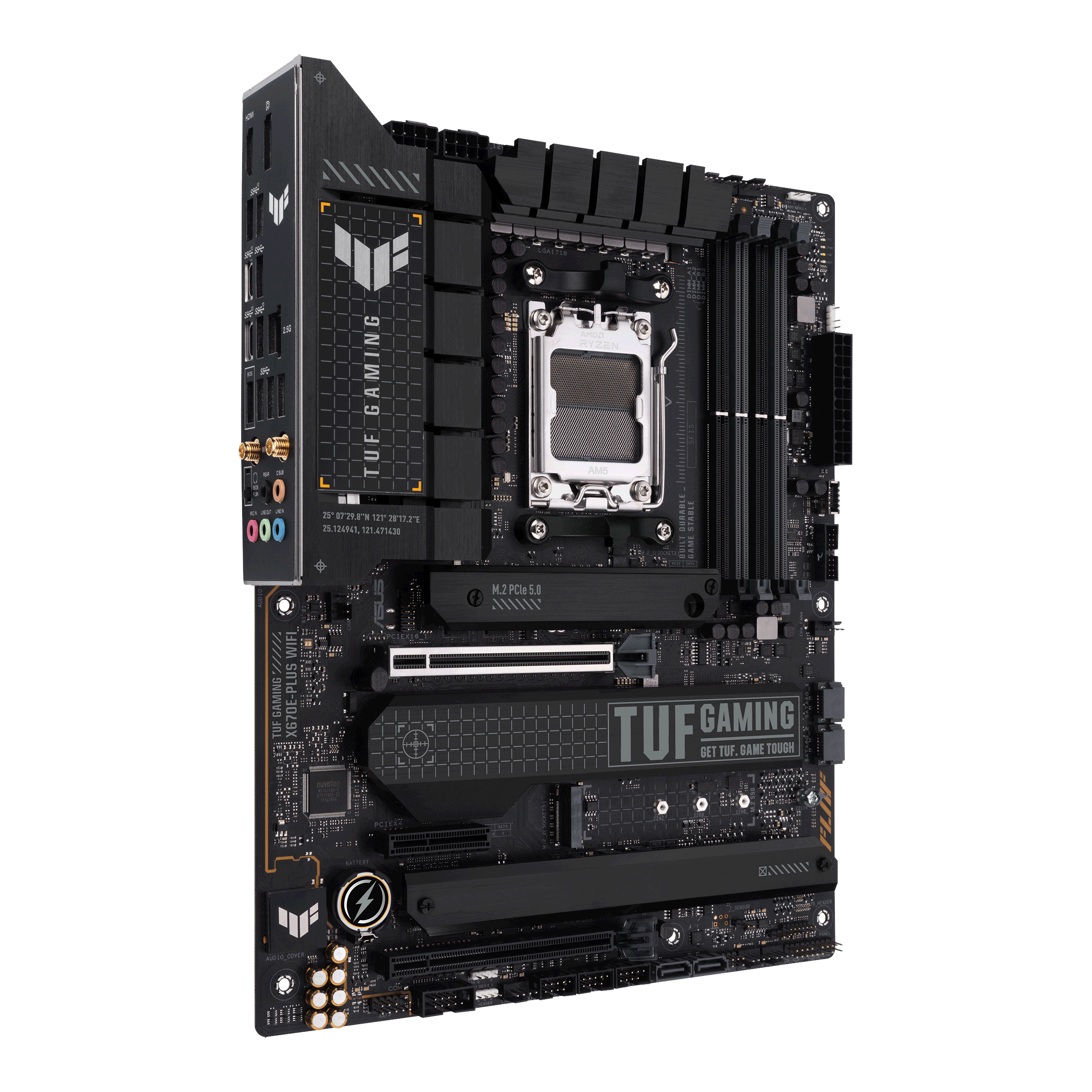 ASUS TUF Gaming X670E-Plus WIFI Mainboard Schwarz