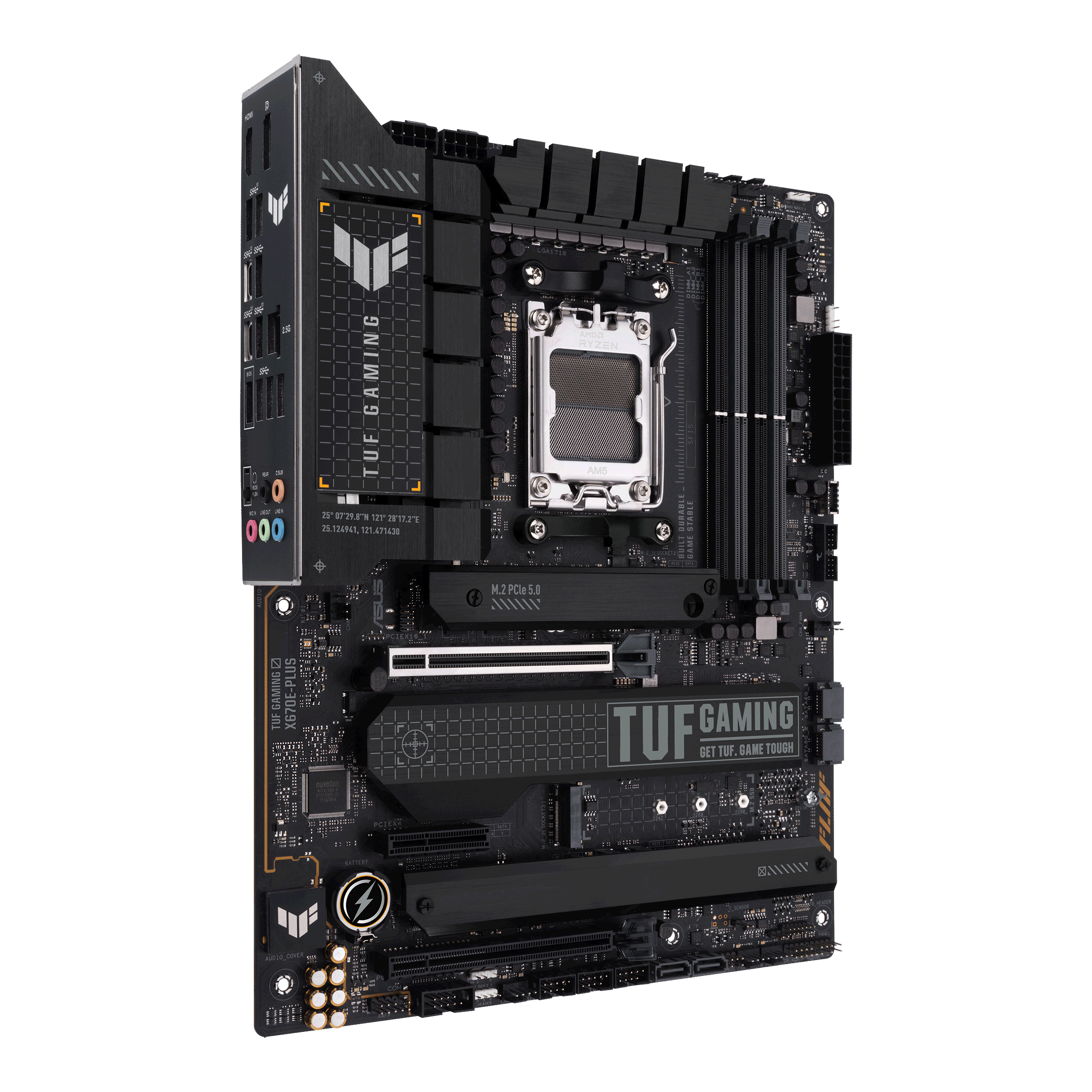 ASUS TUF Gaming X670E-PLUS  Mainboard Schwarz