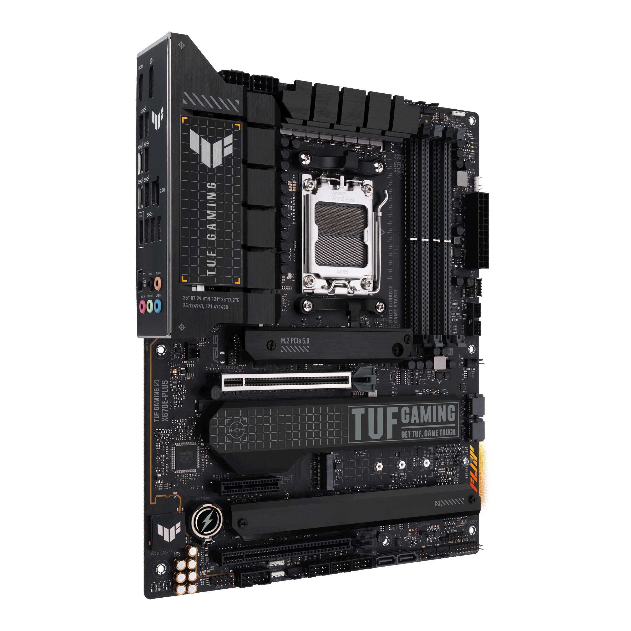 ASUS TUF Gaming X670E-PLUS  Mainboard Schwarz