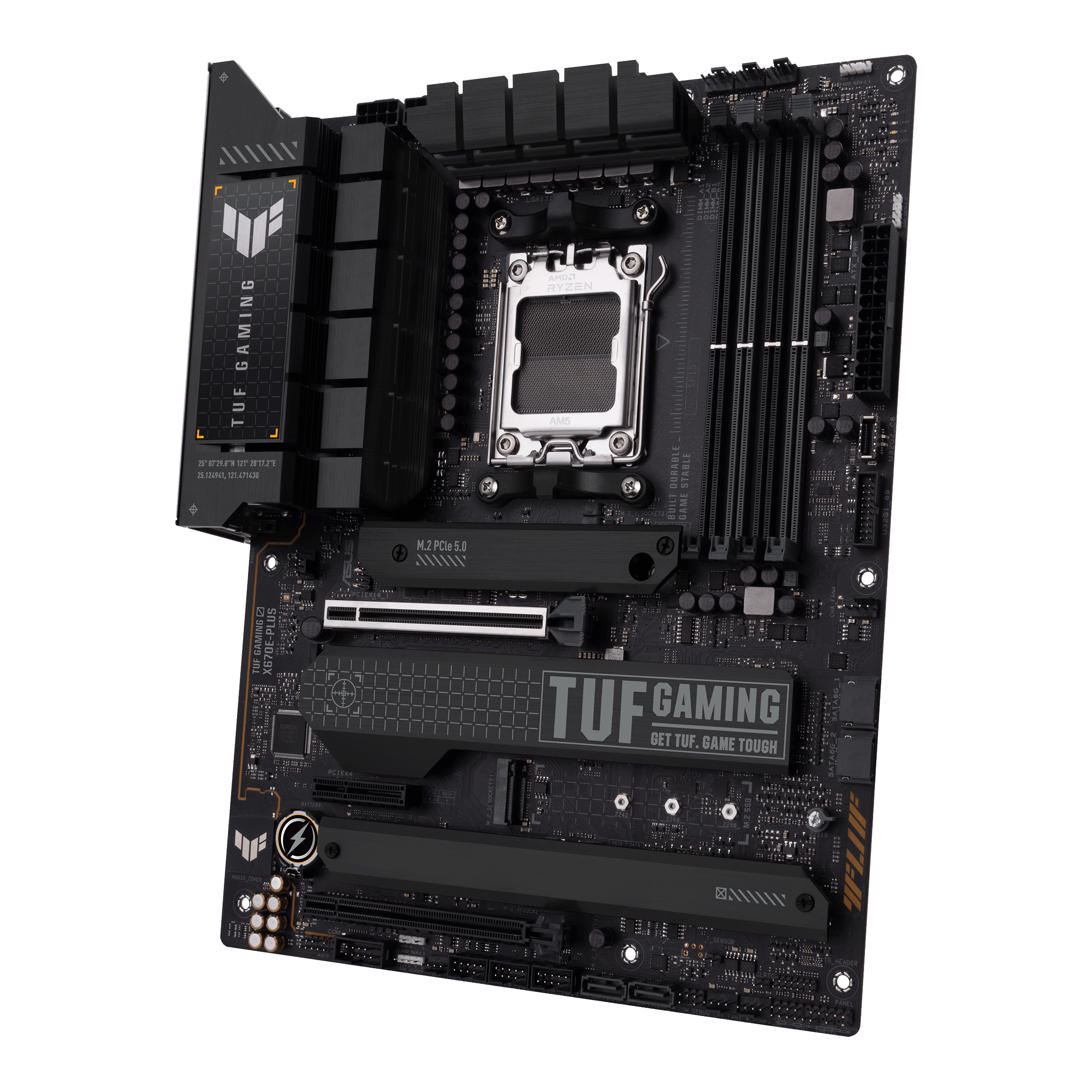 ASUS TUF Gaming X670E-PLUS  Mainboard Schwarz