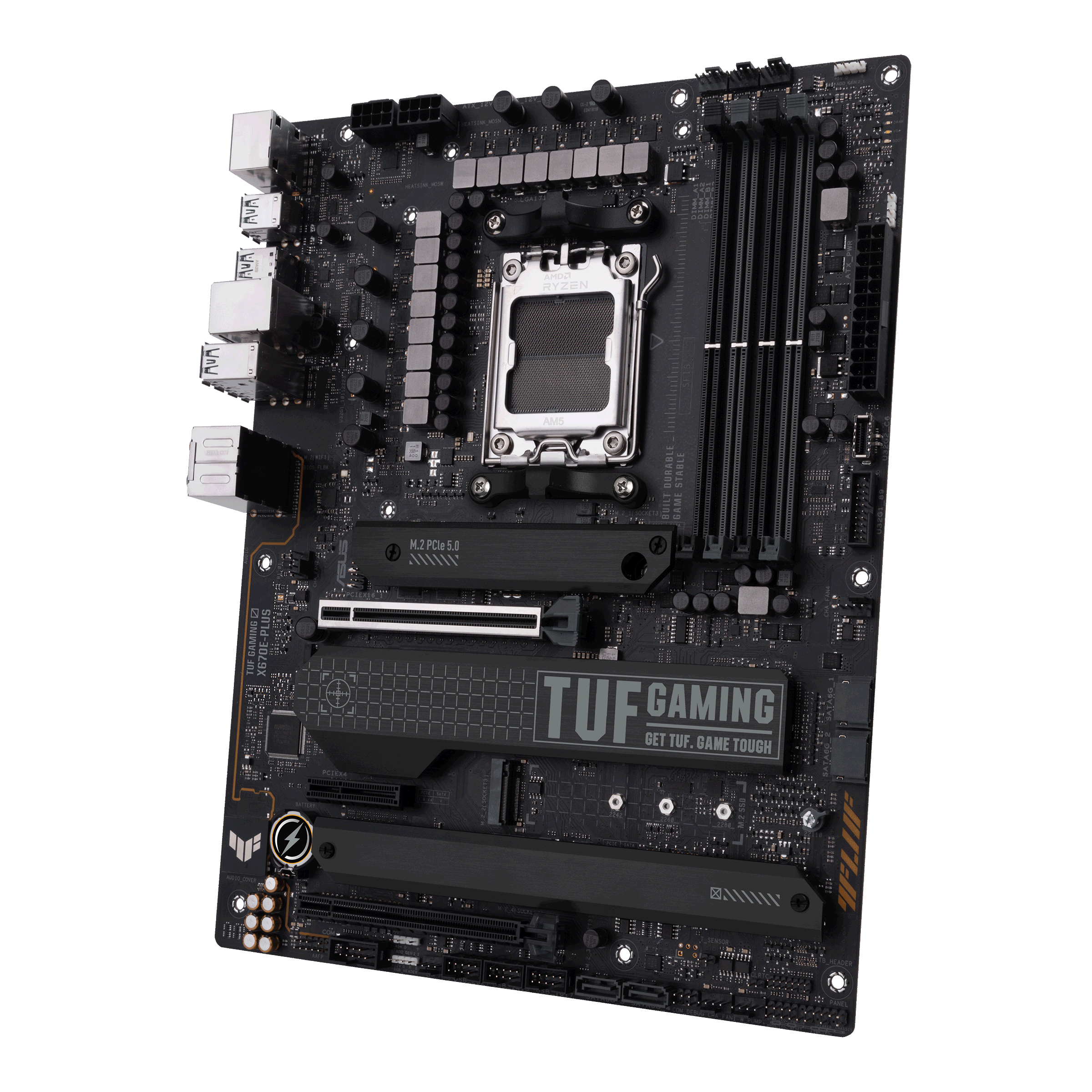 ASUS TUF Gaming X670E-PLUS  Mainboard Schwarz