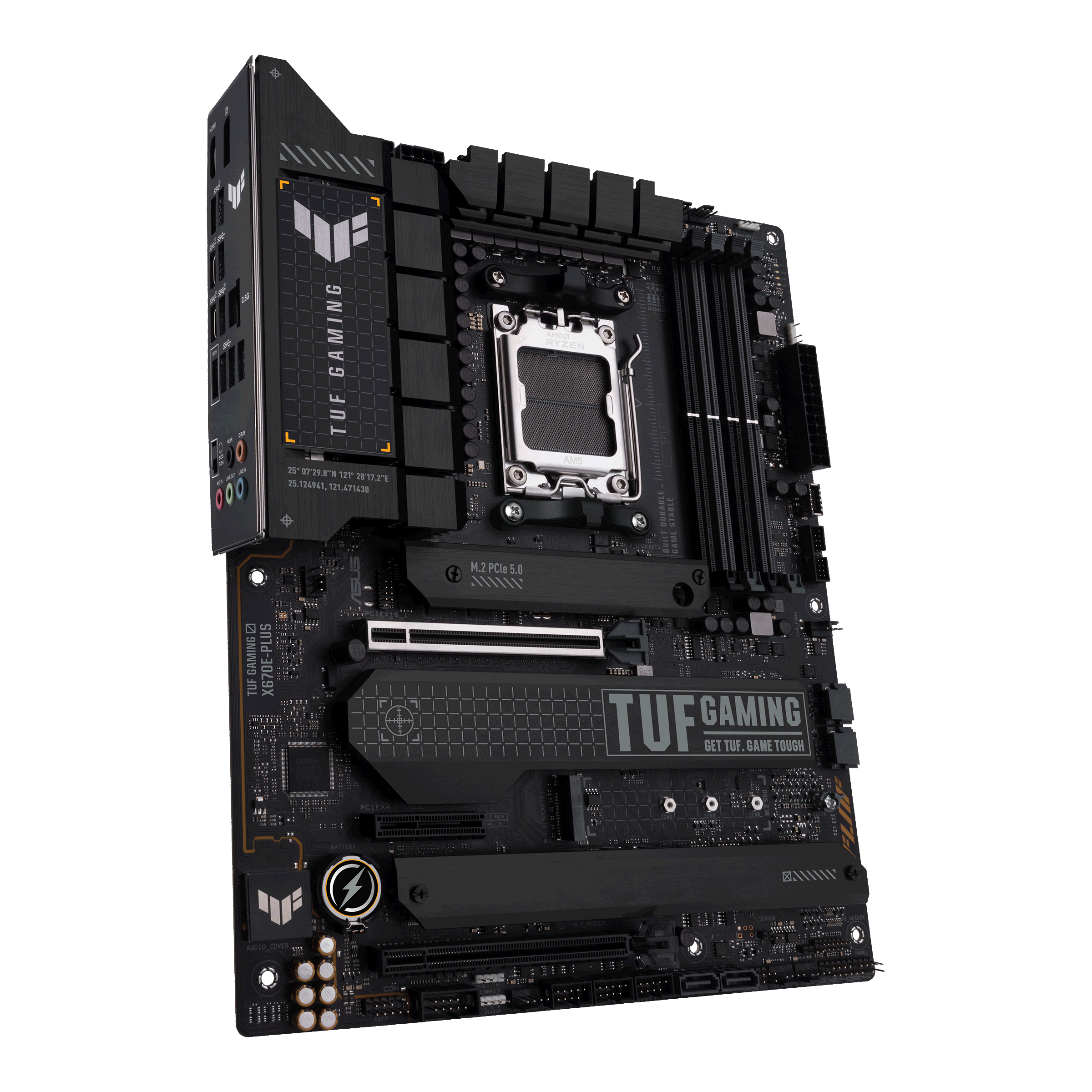ASUS TUF Gaming X670E-PLUS  Mainboard Schwarz