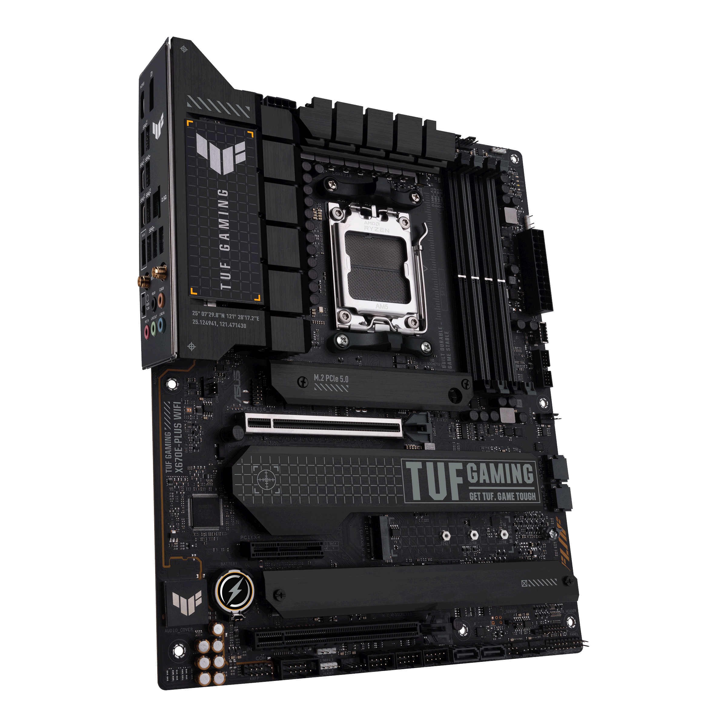 ASUS TUF Gaming X670E-Plus WIFI Mainboard Schwarz