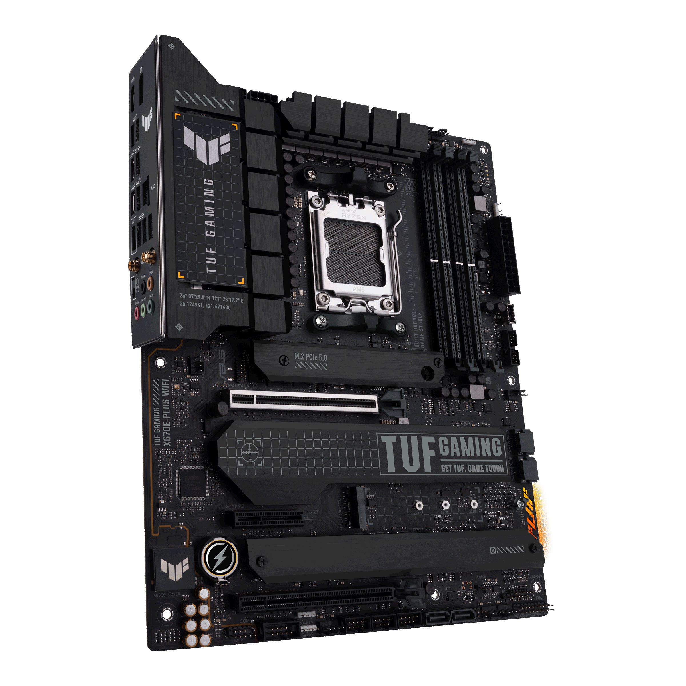ASUS TUF Gaming X670E-Plus WIFI Mainboard Schwarz