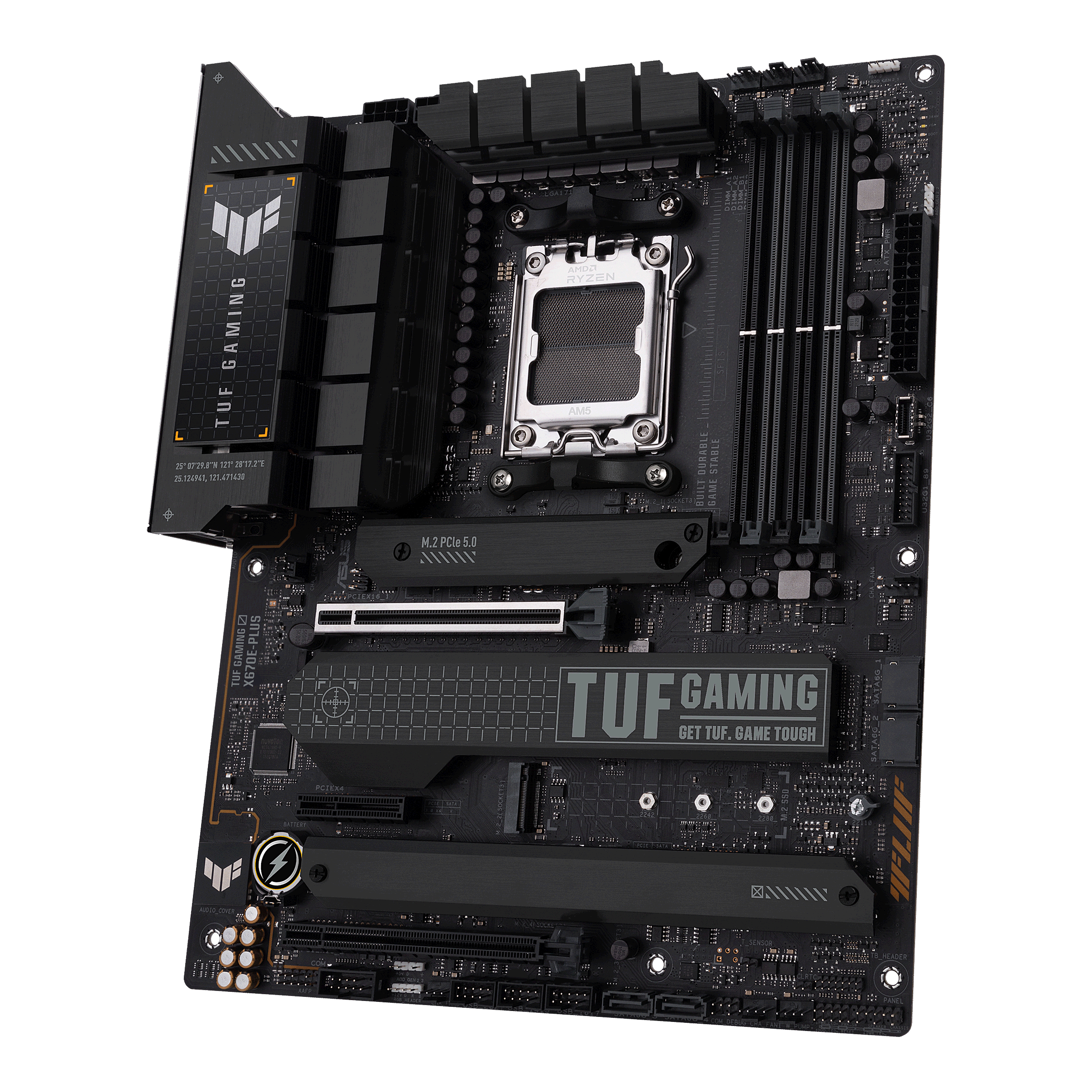 ASUS TUF Gaming X670E-PLUS  Mainboard Schwarz