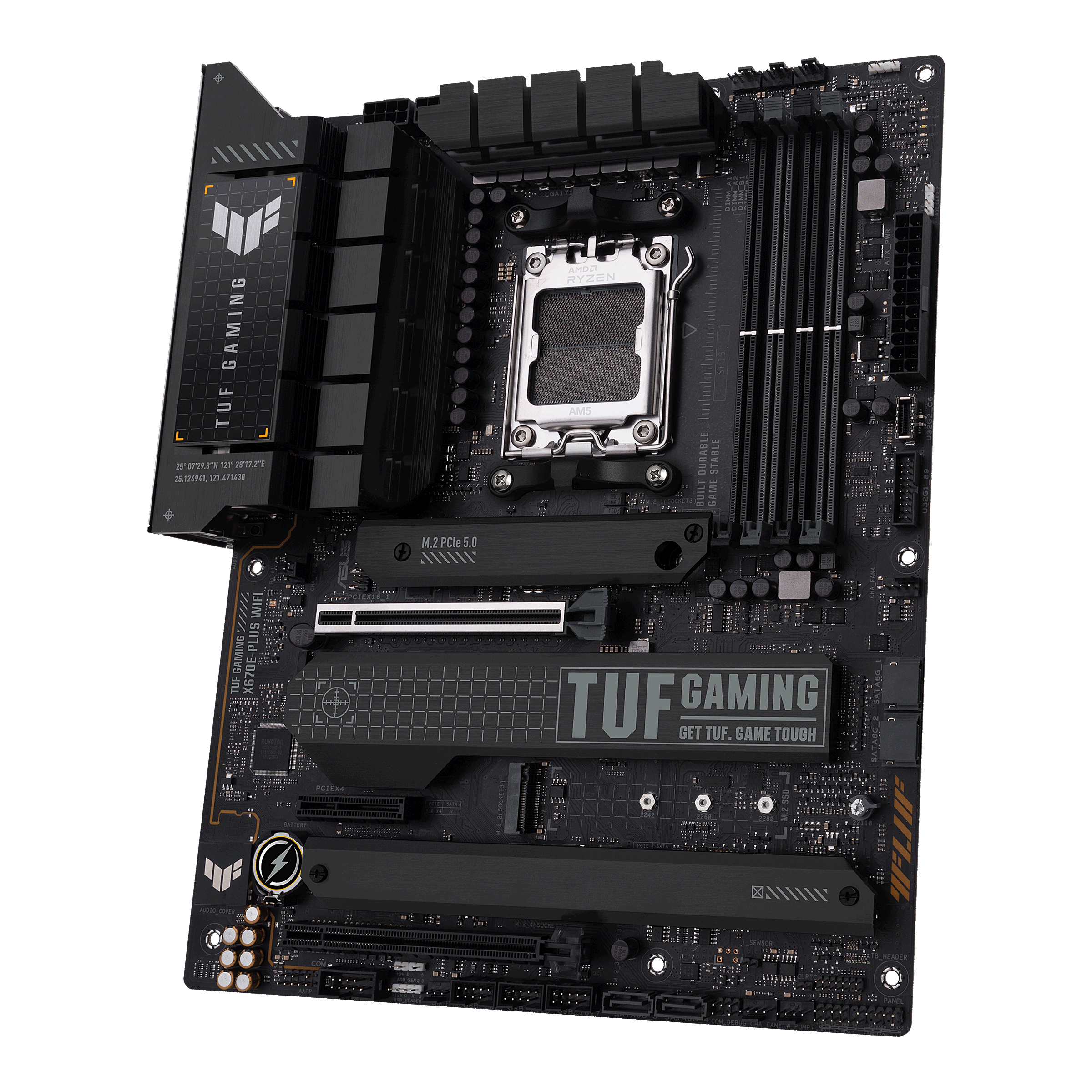 ASUS TUF Gaming X670E-Plus WIFI Mainboard Schwarz