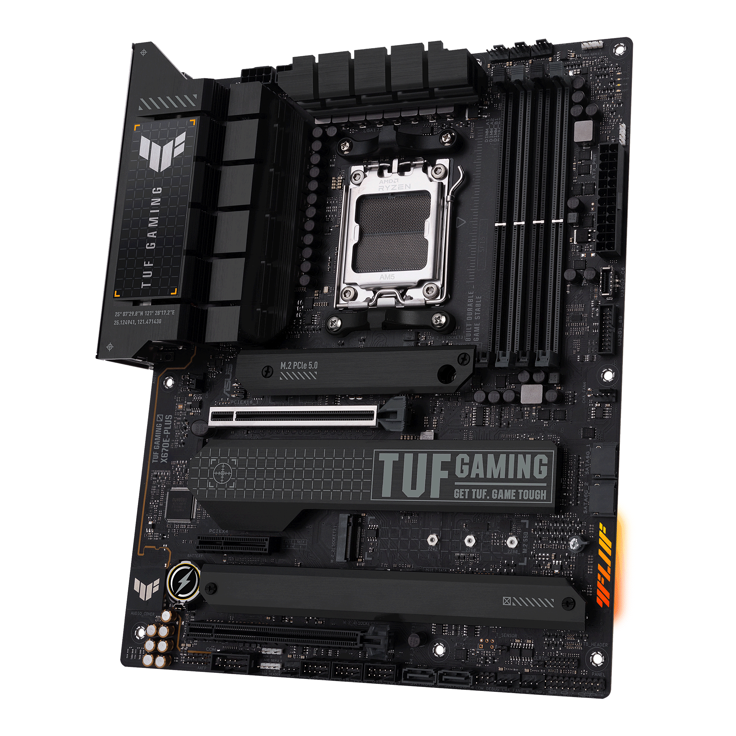 ASUS TUF Gaming X670E-PLUS  Mainboard Schwarz