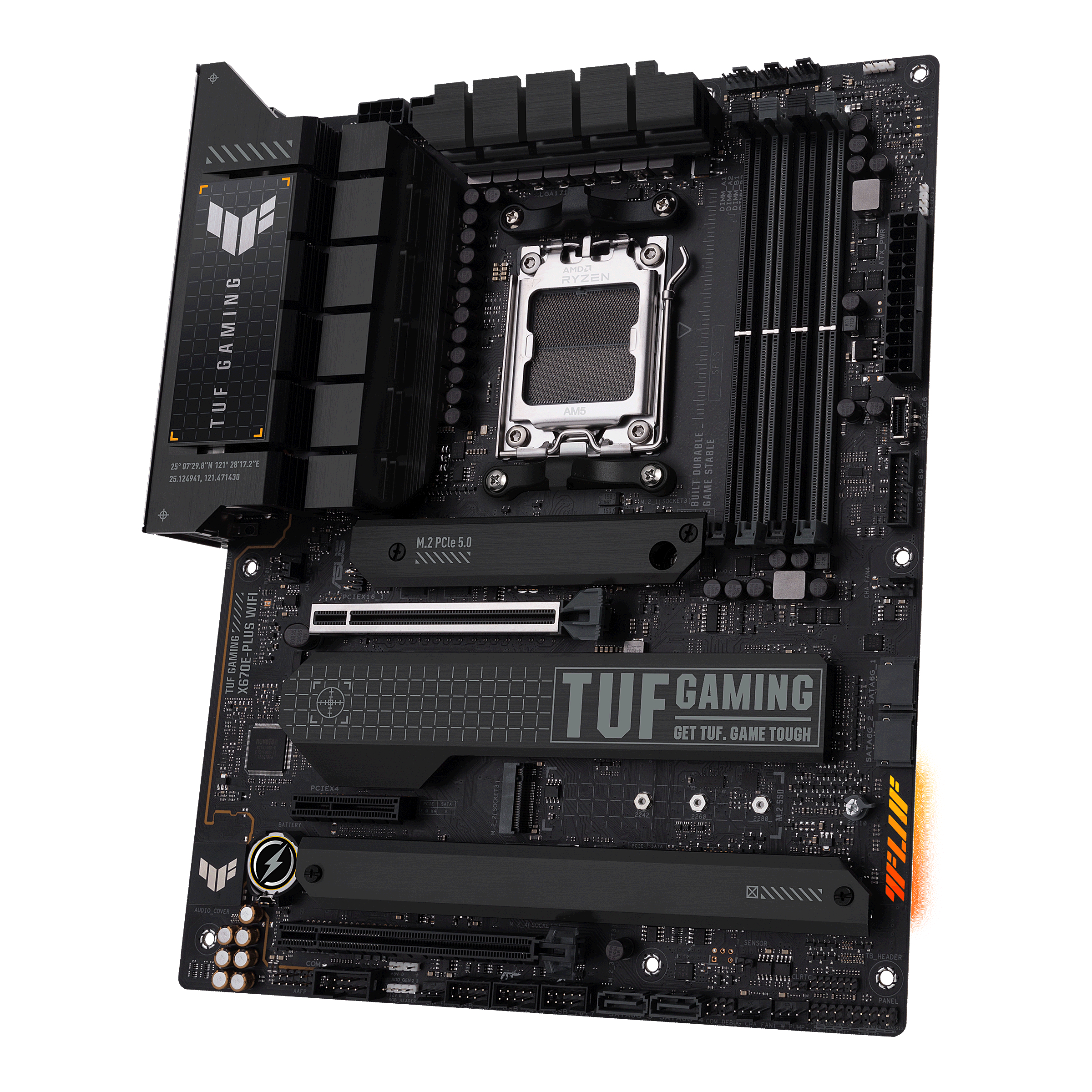 ASUS TUF Gaming X670E-Plus WIFI Mainboard Schwarz