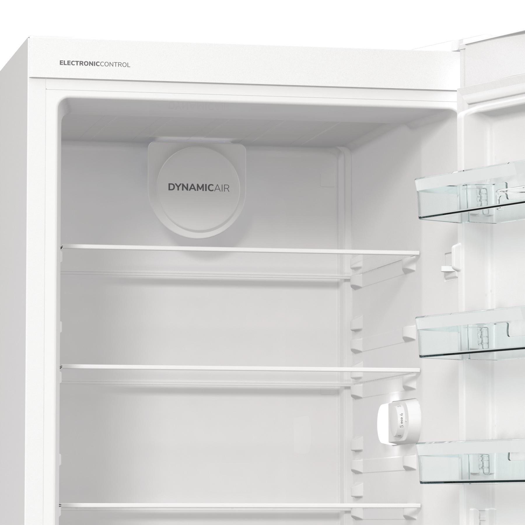 GORENJE R619EEW5 Essential Line Kühlschrank (398 l, E, 1850 mm hoch, White textured)