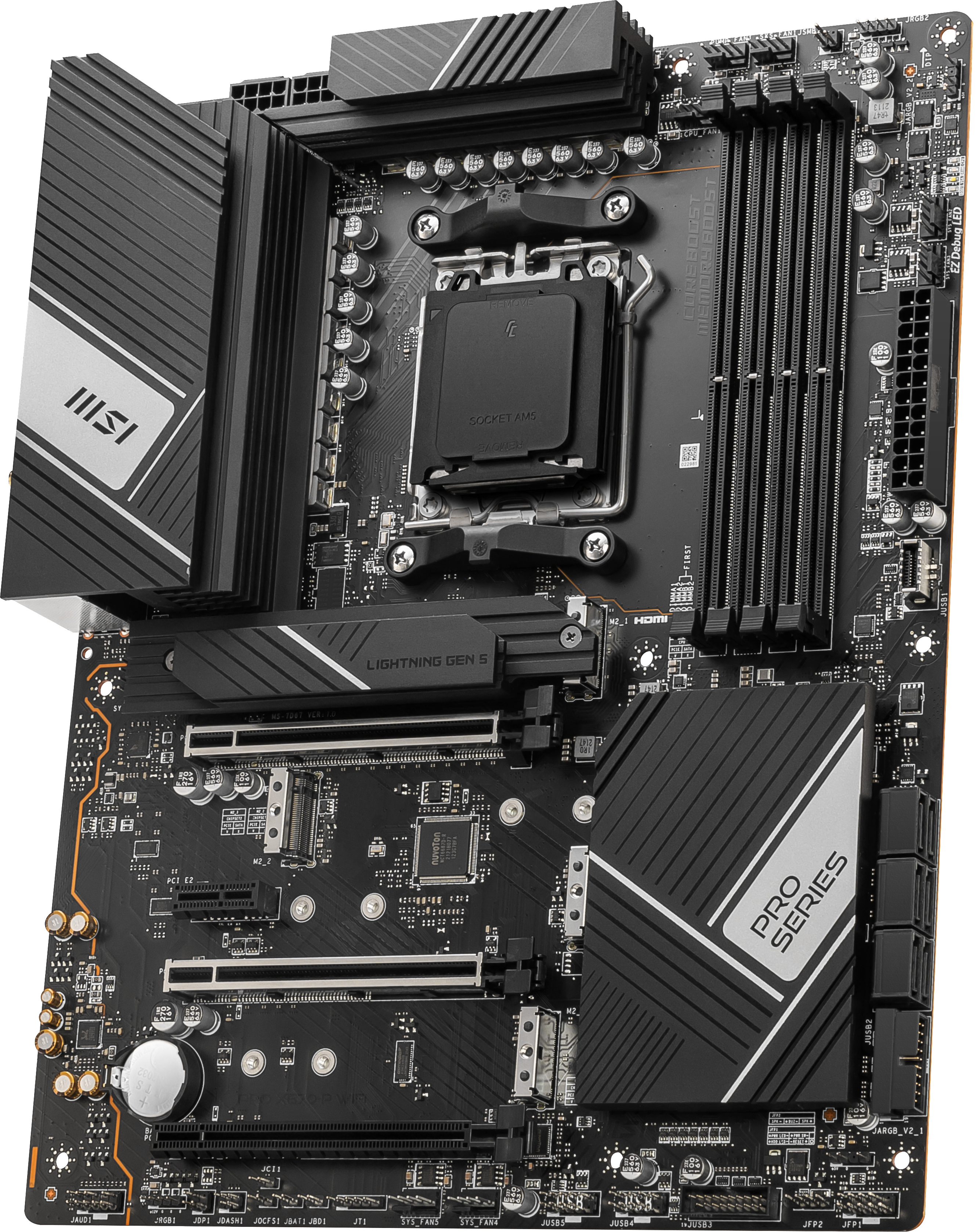 MSI PRO X670-P WIFI Mainboard Schwarz