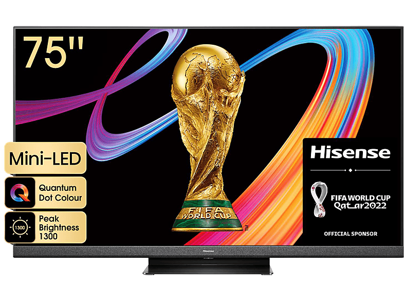 HISENSE 75U8Q 75 Zoll 4K UHD Smart TV; LED TV