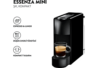 NESPRESSO C30 Essenza Mini Siyah Kahve Makinesi_1