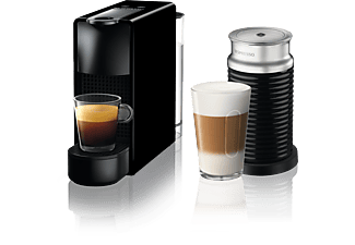 NESPRESSO C35 Essenza Mini Siyah Kahve Makinesi ve Süt Köpürtücü Aksesuar_7