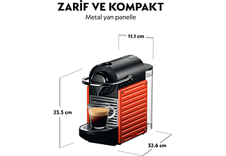 NESPRESSO C61 Pixie Kırmızı Kahve Makinesi_2