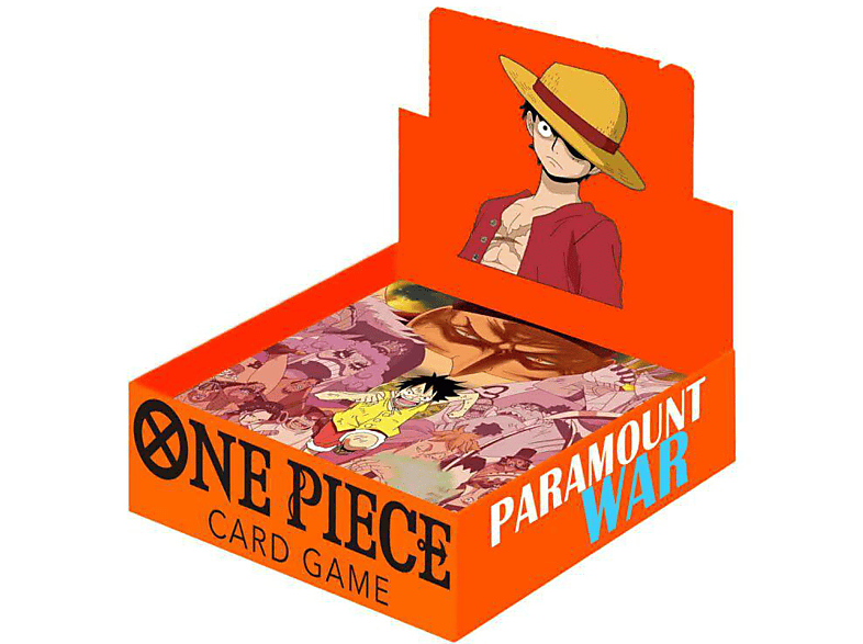 - (OP-02) (Einzelartikel) Game Card BANDAI War Piece Paramount Booster Sammelkarten One