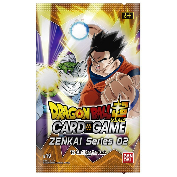 BANDAI Dragon Ball Set Game (Einzelartikel) Super Zenkai 02 Sammelkarten Booster (B19) Card Series 