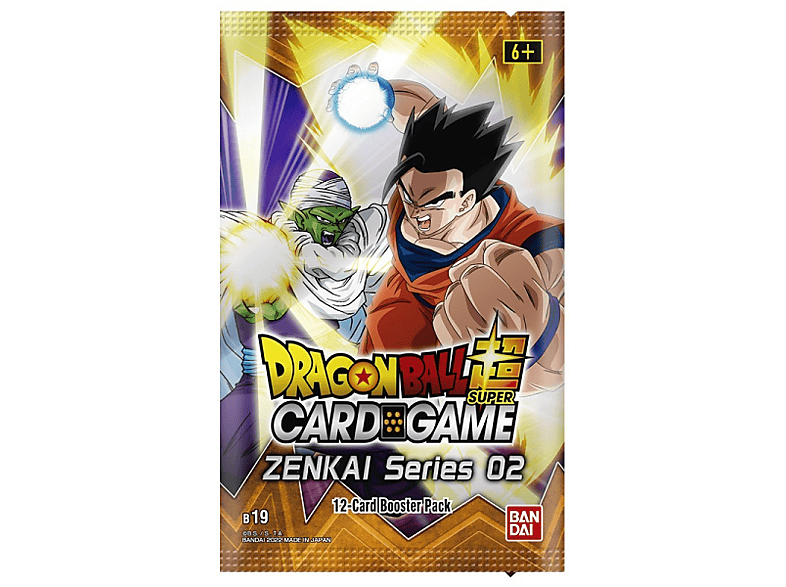 BANDAI Dragon Ball - Booster Series Card Super Sammelkarten 02 Game Zenkai (B19) Set (Einzelartikel)
