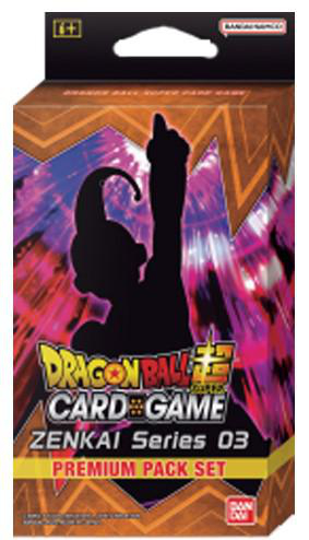 BANDAI Dragon Ball Super Card Game Pack Set Series (Einzelartikel) Premium 03 - Sammelkarten Zenkai (PP11)