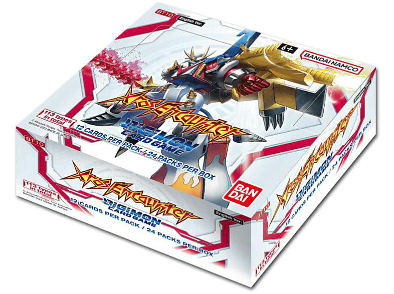 BANDAI DIGIMON CARD GAME Booster | XROS Encounter (BT10) (Einzelartikel ...