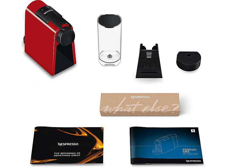 NESPRESSO D30 Essenza Mini Kırmızı Kahve Makinesi_6