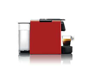 NESPRESSO D35 Essenza Mini Kırmızı Kahve Makinesi ve Süt Köpürtücü Aksesuar_4