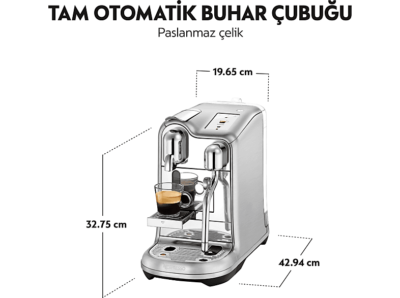 NESPRESSO J620 Creatista Pro Süt Çözümlü Kahve Makinesi_2