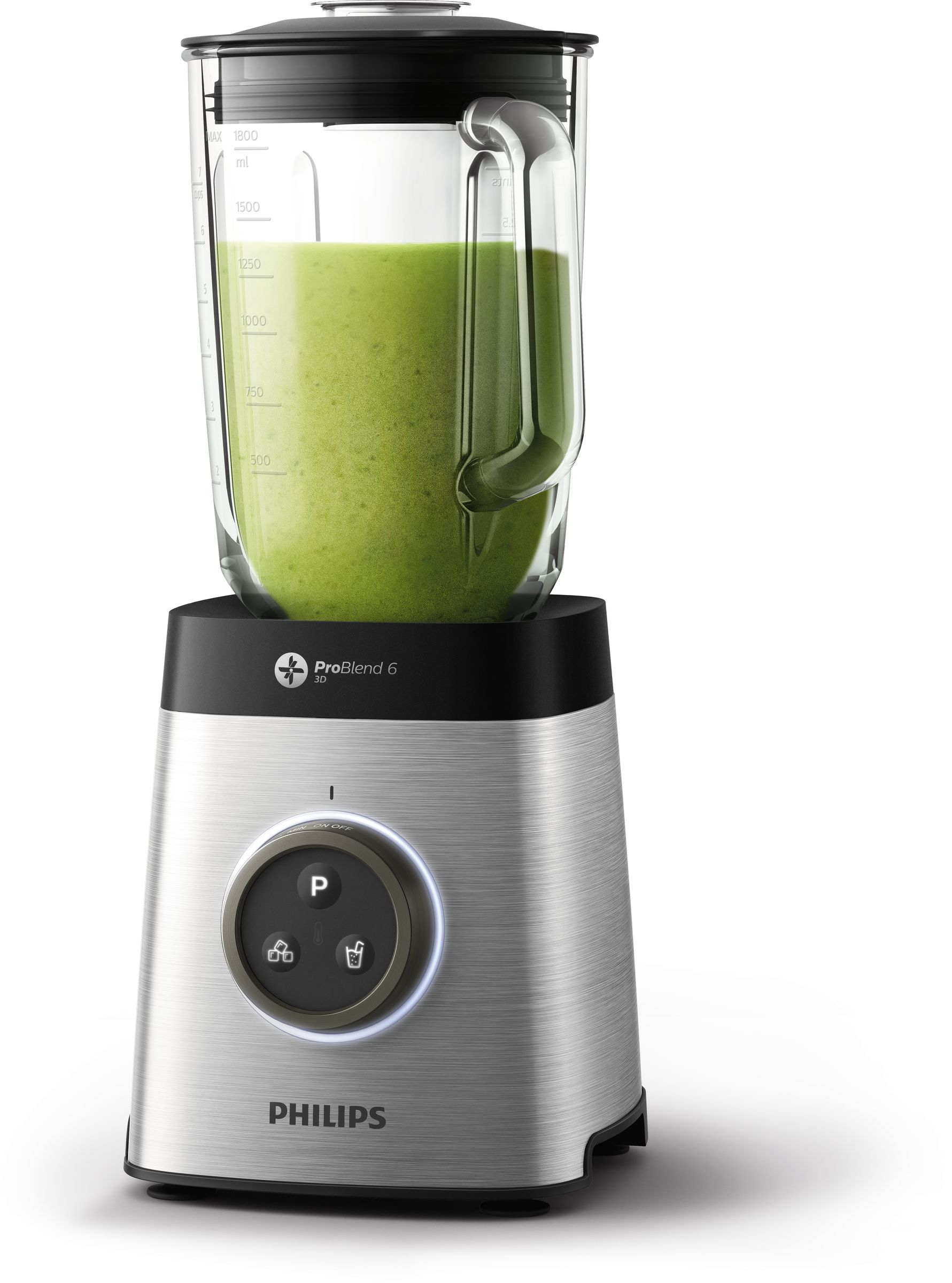 PHILIPS HR3652/02 AVANCE - Standmixer (Silber)