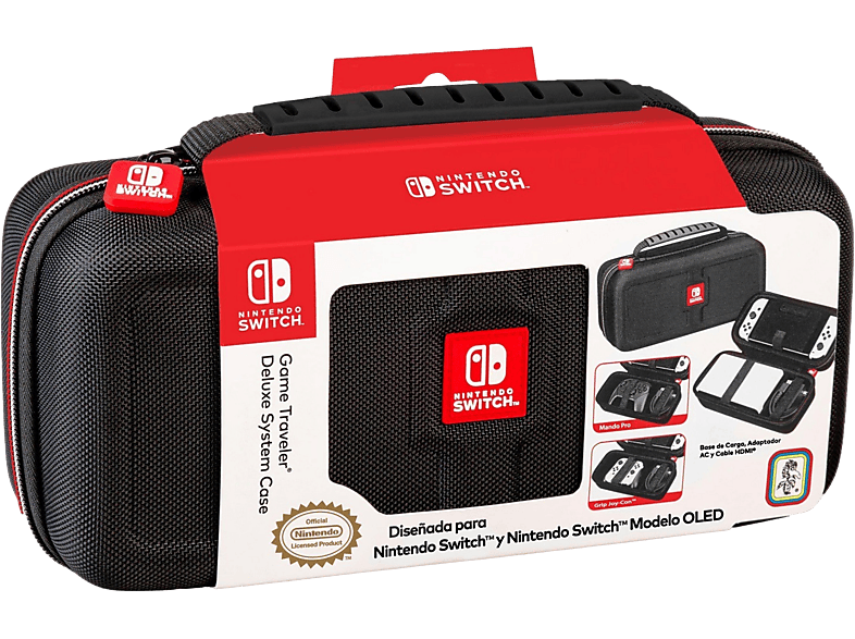  ProCase Funda de transporte para Nintendo Switch & Switch OLED  con 8 ranuras para tarjetas de juego, bolsa de viaje portátil dura bolsa  protectora para consola Nintendo Switch y accesorios, color 