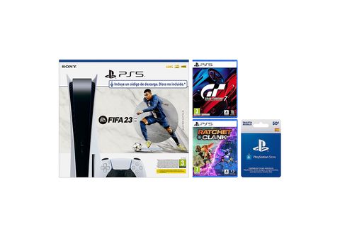 Consola PS5 PlayStation 5 con disco + Juego FIFA 23