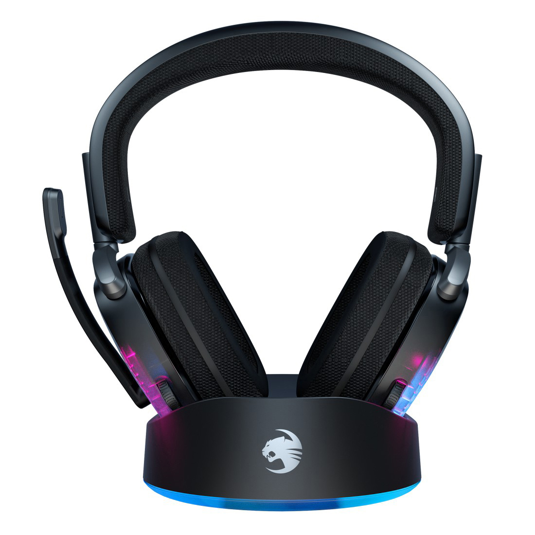 Bluetooth AIR, SYN Headset Over-ear Schwarz ROCCAT MAX ROC-14-155-02 Gaming