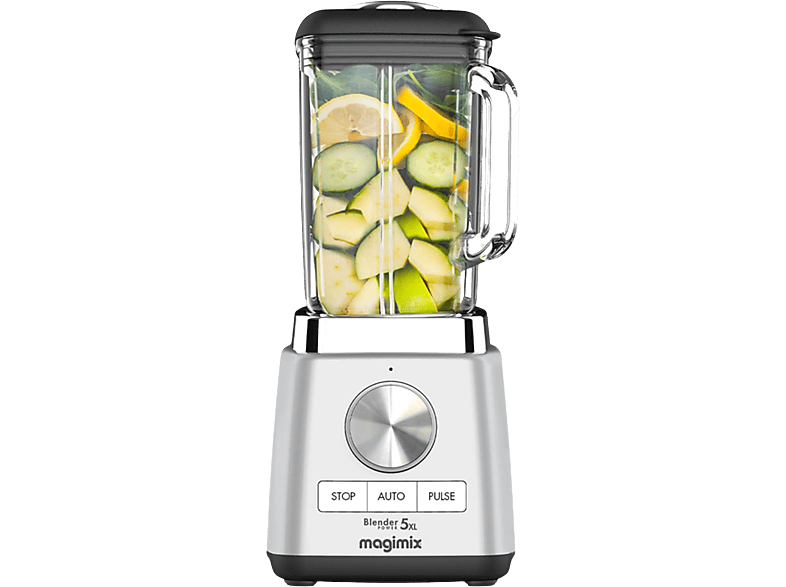 MAGIMIX Blender Power 5 XL Mat Chroom kopen? MediaMarkt